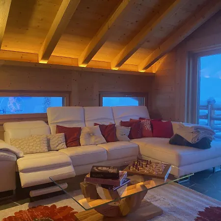 Within A Modern Family With Direct Access To Area In Chalet *